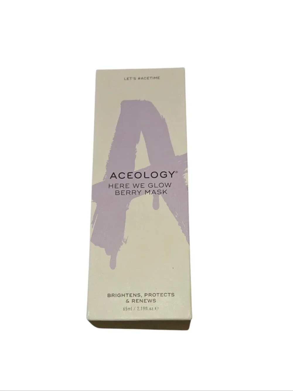 Aceology Here We Glow Berry Mask - Brand New, Full Size (2.19 oz)